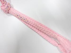 未使用品　正絹　手組帯締め